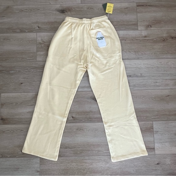 NWT Dairy Boy Milk Bottle sweatpants in Yellow - Picture 8 of 16